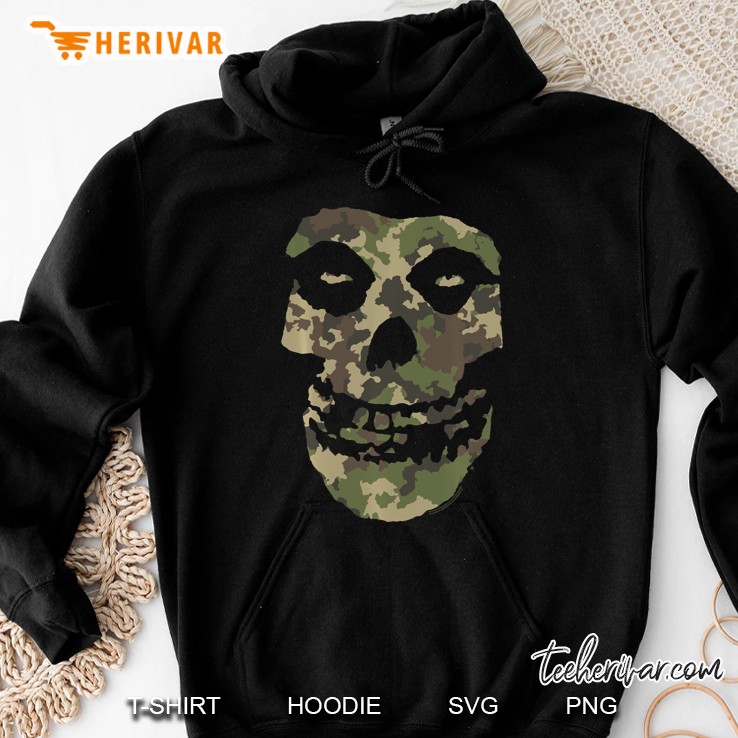 Misfits Camo Skull Hoodie
