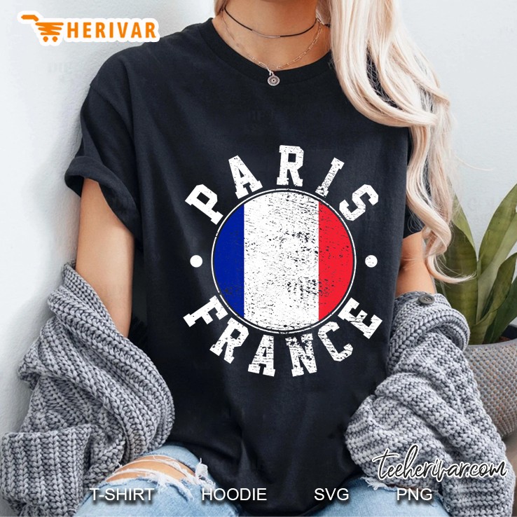 Paris France Ladies Tee