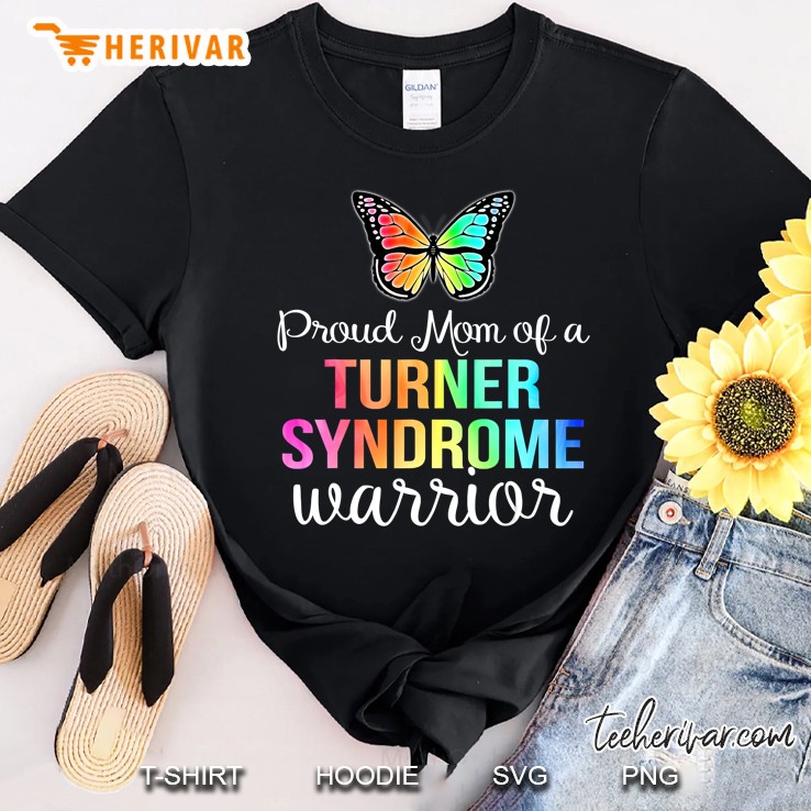 Proud Mom Turner Syndrome Warrior Tshirt Walk Run Tee Shirt