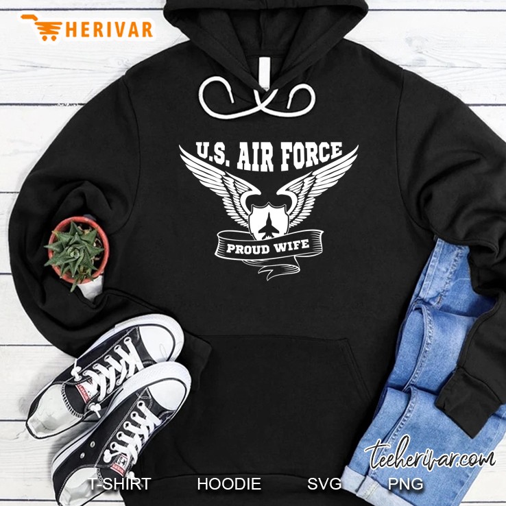 Proud Us Air Force Wife Pullover Mugs