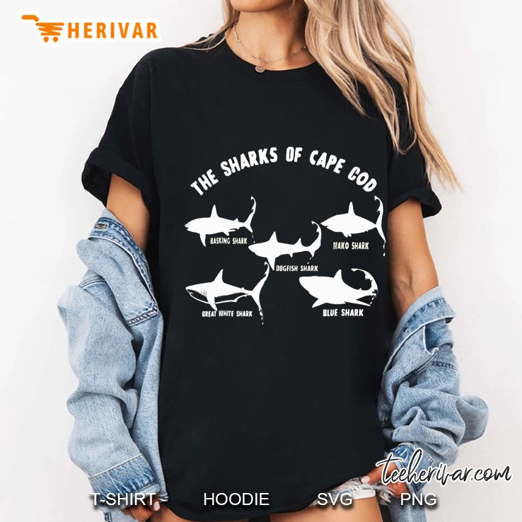 The Sharks Of Cape Cod Ladies Tee