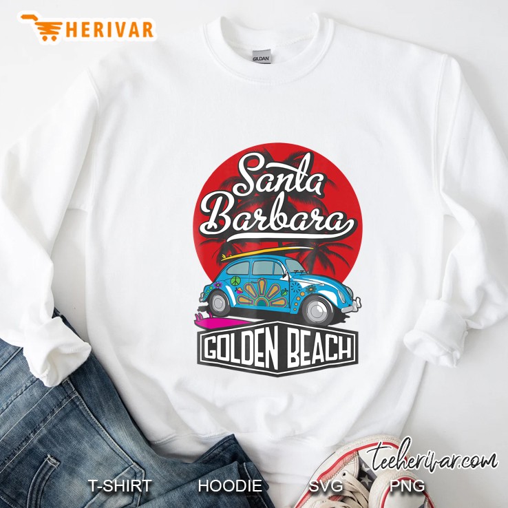 Santa Barbara Golden Beach - Summer Graphic Tshirt Sweatshirt
