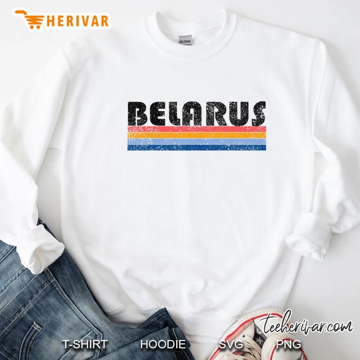 Vintage 1980S Style Belarus Sweatshirt