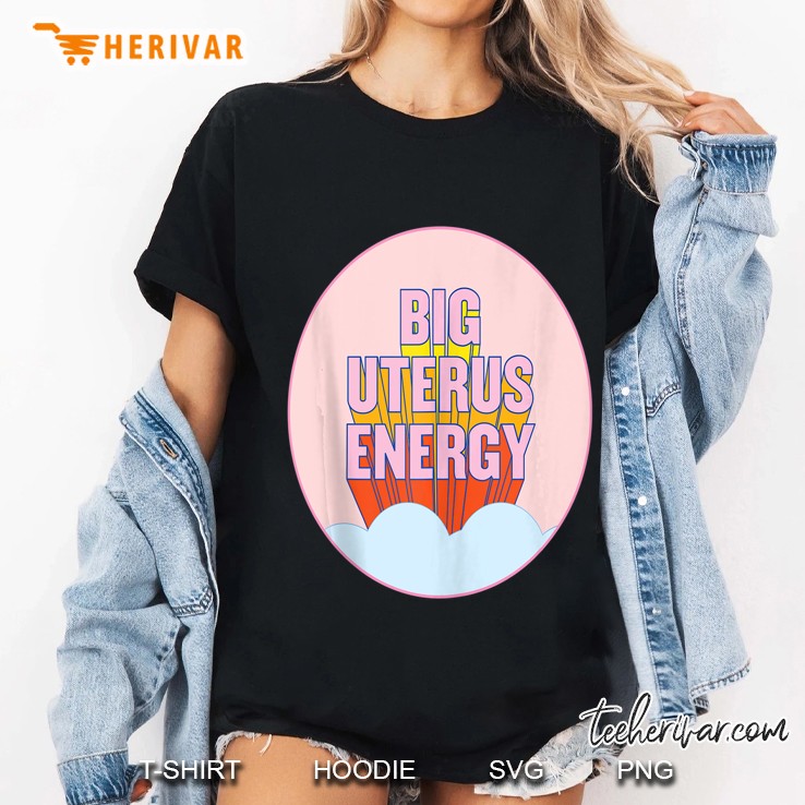 Big Uterus Energy Tank Top Hoodie