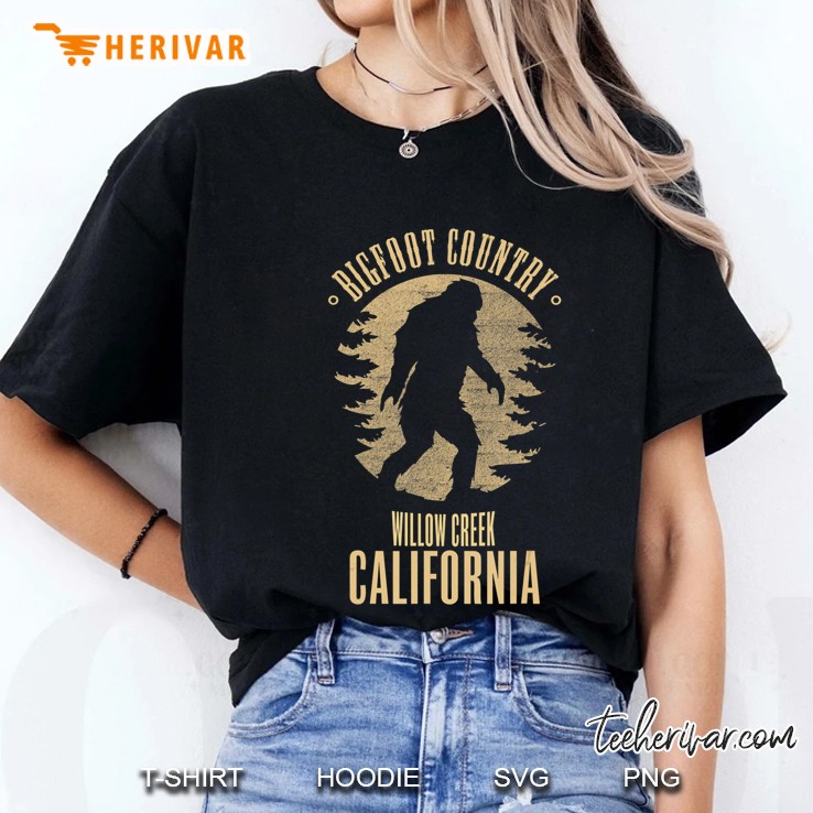 Bigfoot California Willow Creek Ladies Tee
