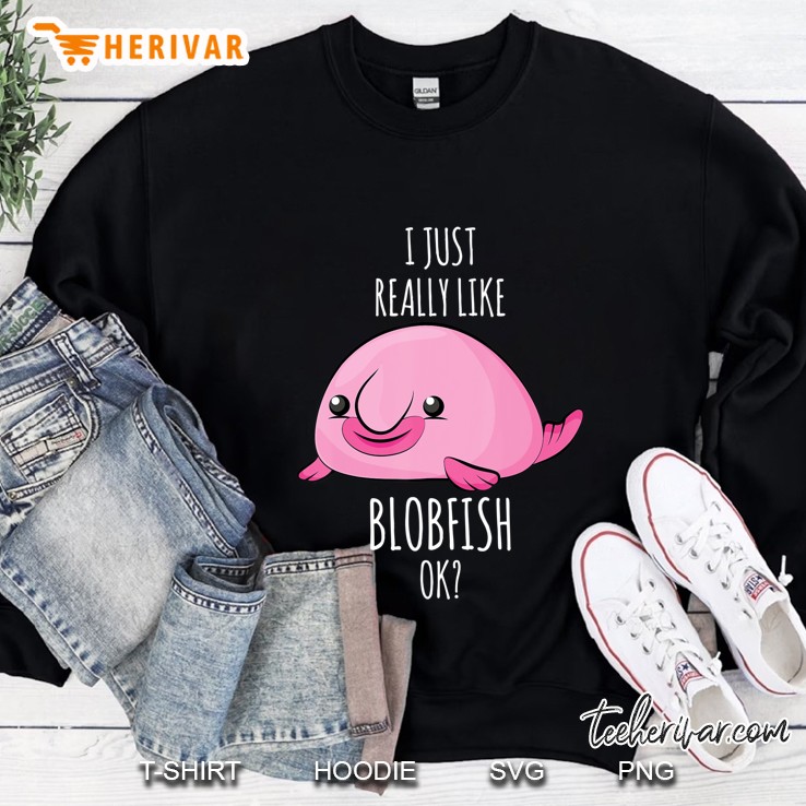 Blobfish Or Fathead Shirt For Creatures Lovers Sweatshirt