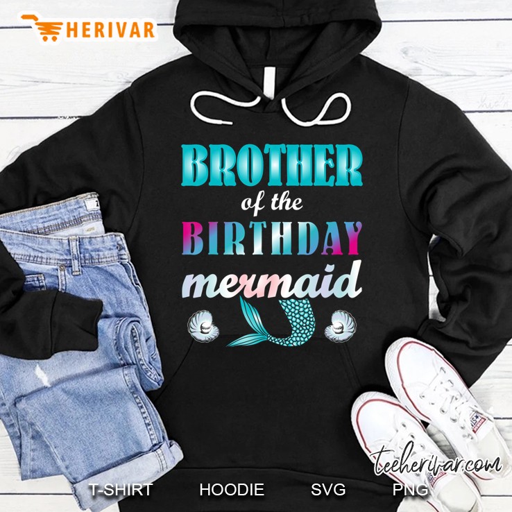 Brother Of The Birthday Mermaid Kids Costume Boys Men Merman Mugs