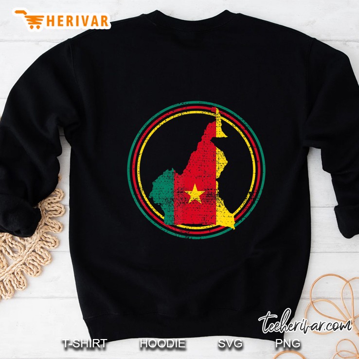 Cameroon Shirt Country Flag Proud Cameroonian Tee Sweatshirt