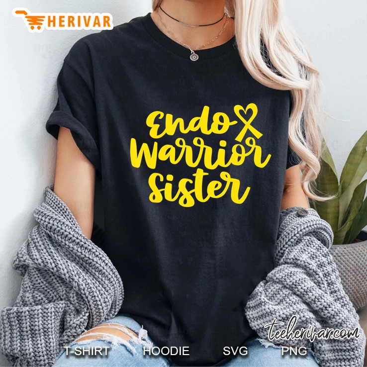 Endo Warrior Sister - Endometriosis Awareness Fighter Ladies Tee