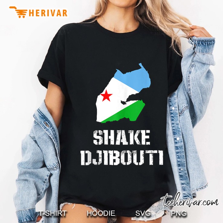 Funny Shake Djibouti Tank Top Ladies Tee