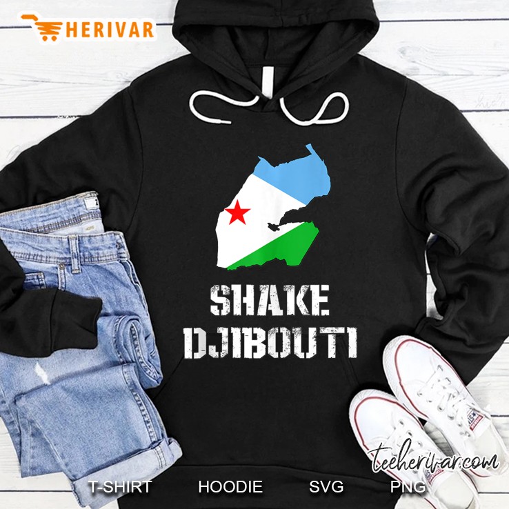 Funny Shake Djibouti Tank Top Hoodie