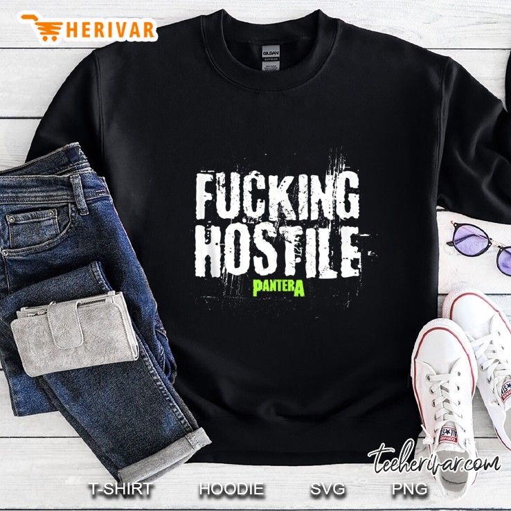 Pantera Official F-Ing Hostile Tank Top Sweatshirt