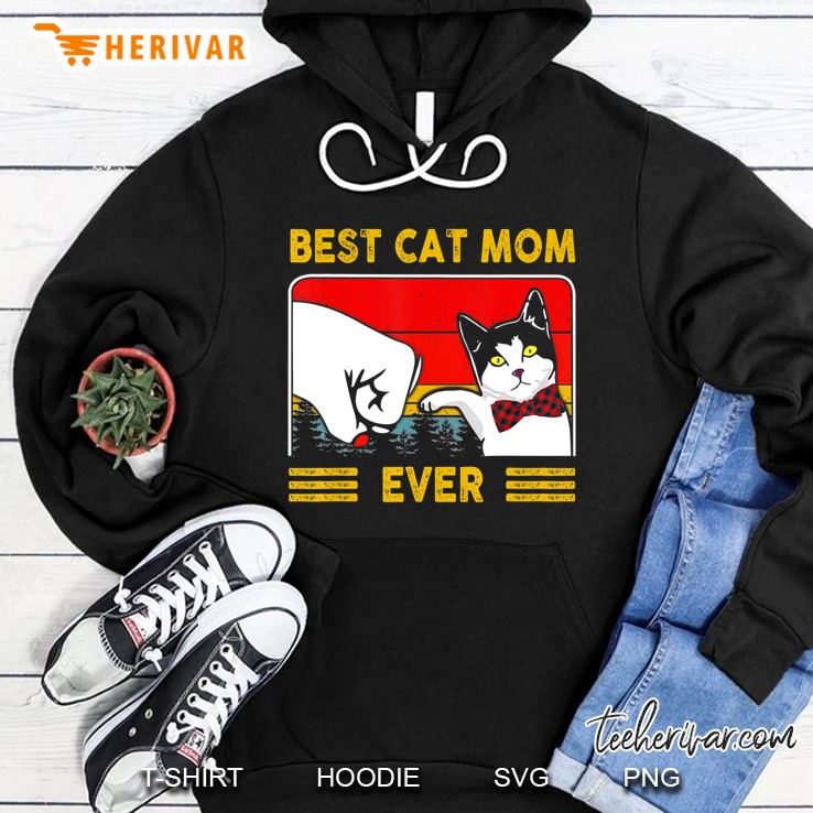 Retro Vintage Best Cat Mom Ever Mother's Day Gifts Mugs