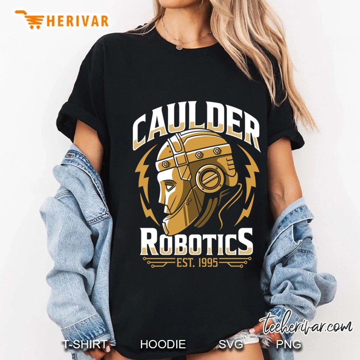 Caulder Robotics Slim Fit Hoodie