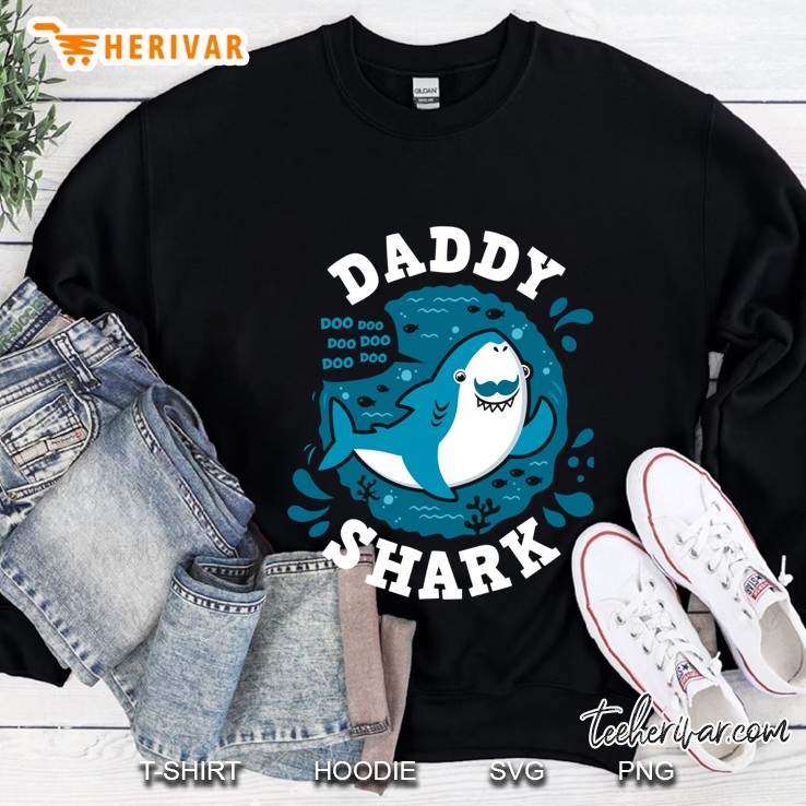 Daddy Shark Slim Fit Sweatshirt