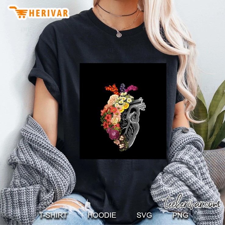 Flower Heart Spring Sleeveless Top Ladies Tee