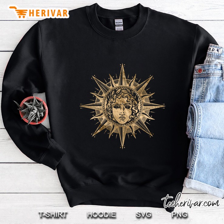 Golden Apollo Sun God Classic Sweatshirt
