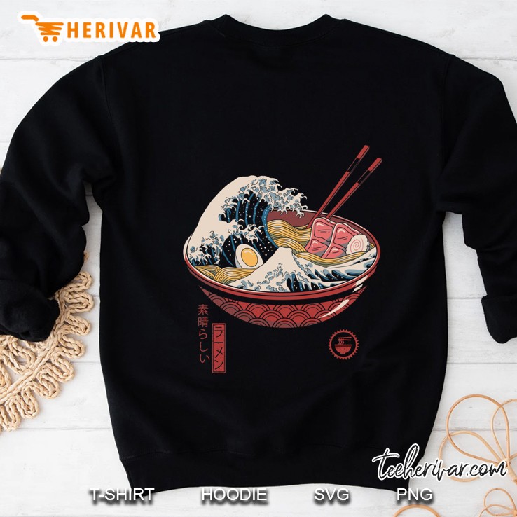Great Ramen Wave Classic Sweatshirt