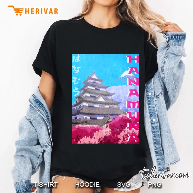 Hanamura Vintage Travel Poster Classic Ladies Tee