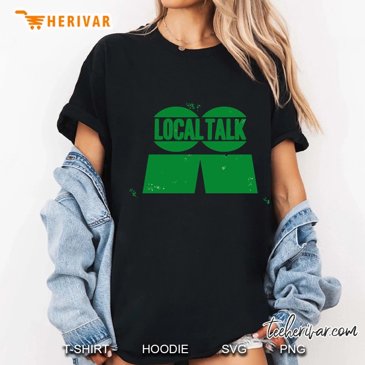 Local Talk Slim Fit Ladies Tee