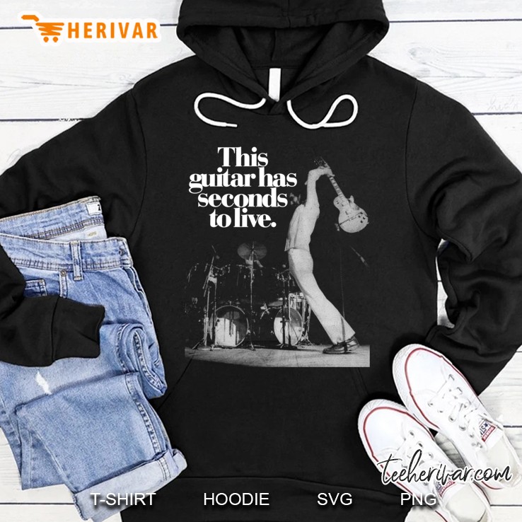 Vintage Classic Rock Guitar Ad Advert Advertisement The Smash Slim Fit Hoodie