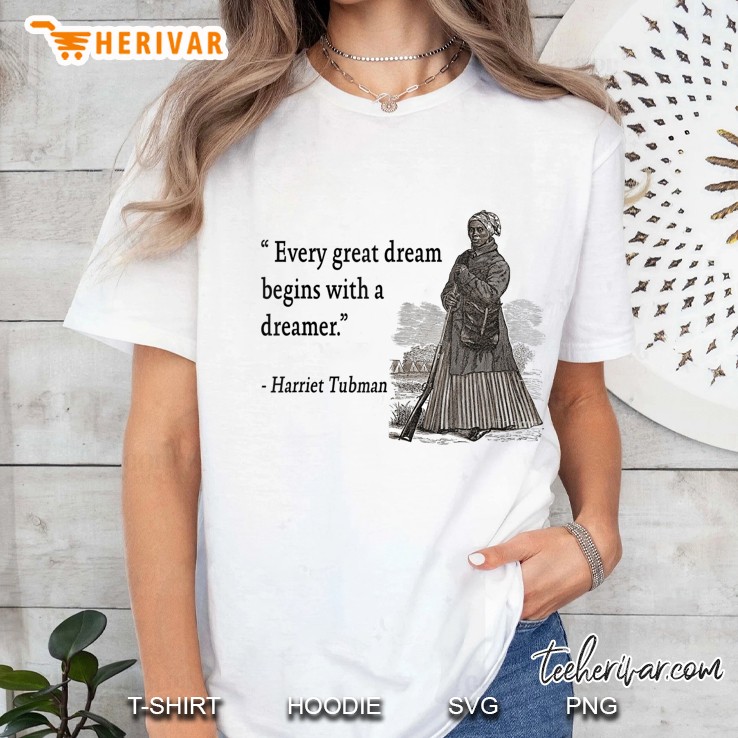 Black History African-American Harriets Tubmans Lover Design Ladies Tee