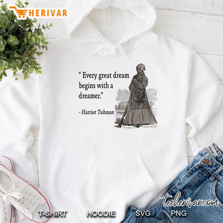 Black History African-American Harriets Tubmans Lover Design Hoodie