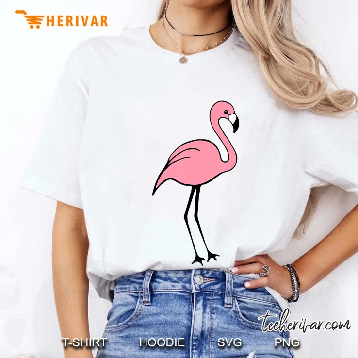 Pink Flamingo Ladies Tee