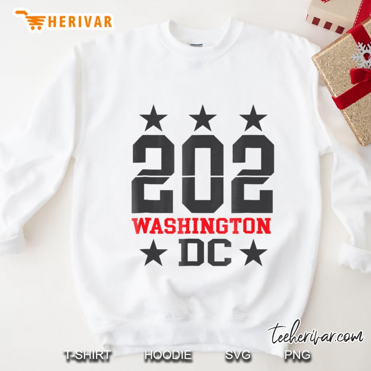Washington Dc 202 Area Code Stars N Stripes Gift S Sweatshirt
