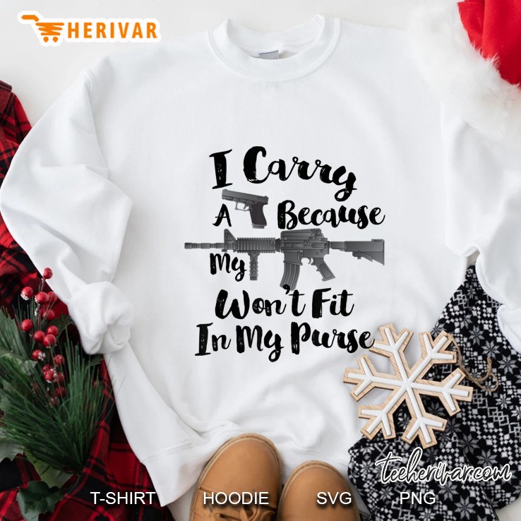 Womens Ar15 Concealed Carry, Purse Carry Gift Idea Sweatshirt
