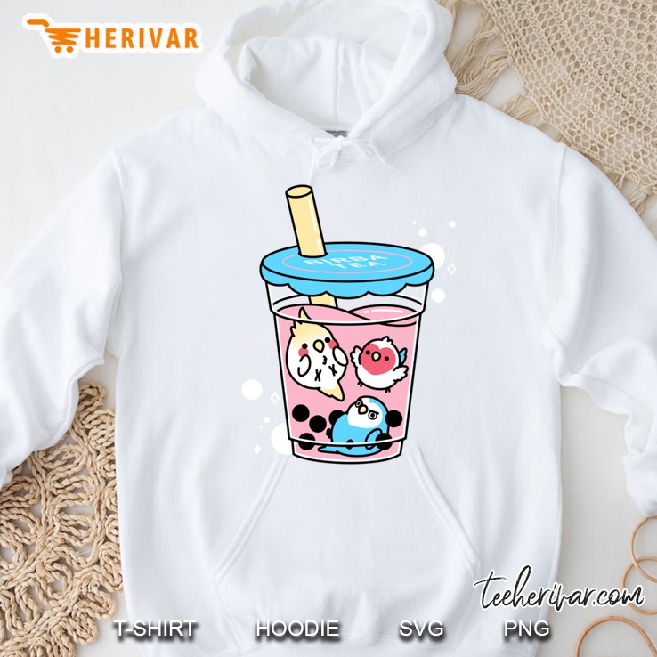 Bubble Boba Tea, Cody The Lovebird And Friends Classic Hoodie