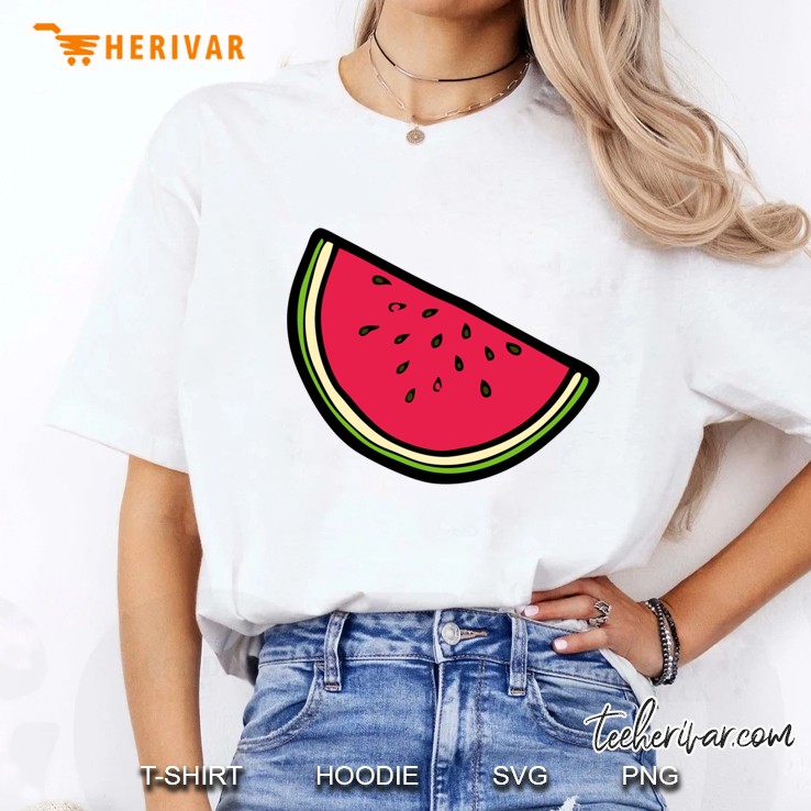 Watermelon Pattern Active Hoodie