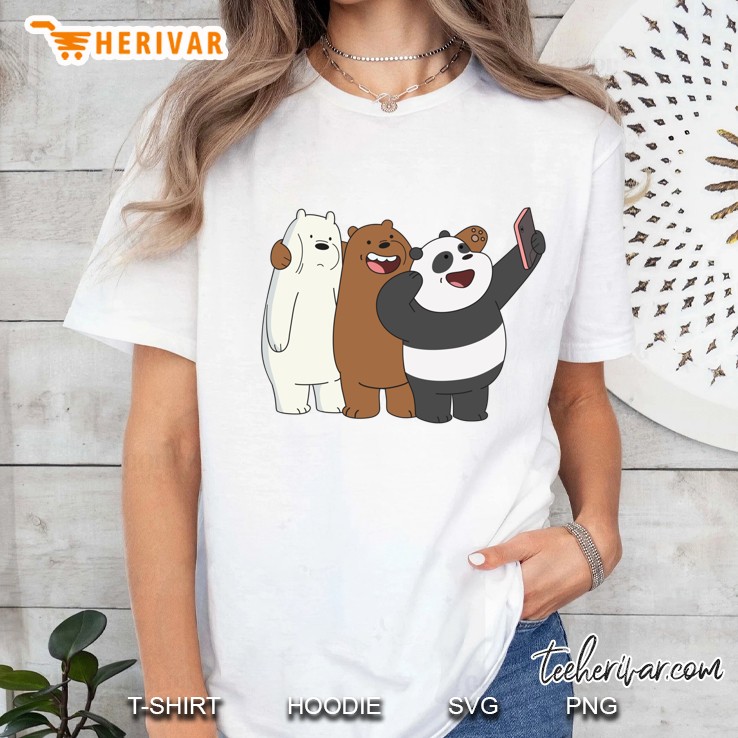 We Bare Bears Classic Ladies Tee