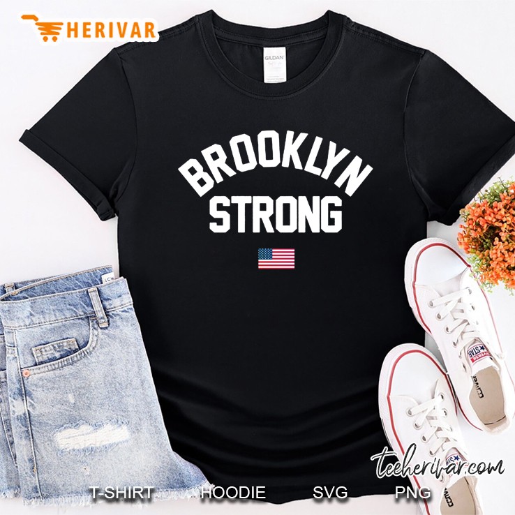 Brooklyn Strong American Flag Shirt