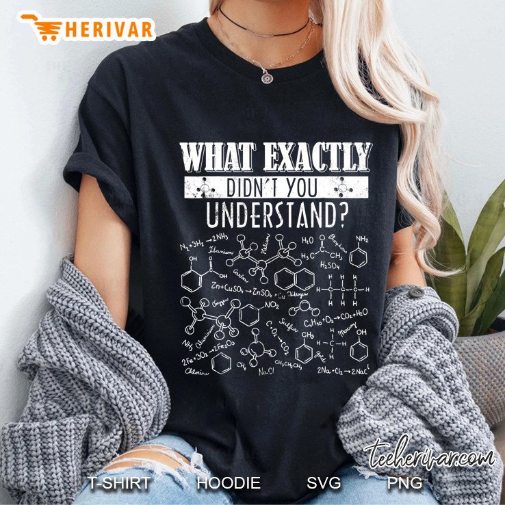 Chemistry What Exactly Didn