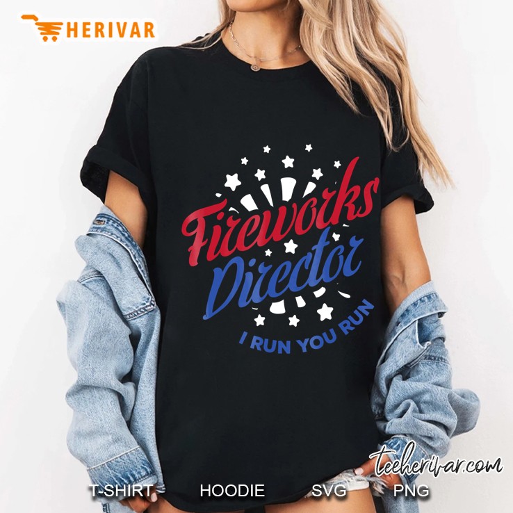 Funny July 4Th Fireworks Director Usa Gift Tee Ladies Tee