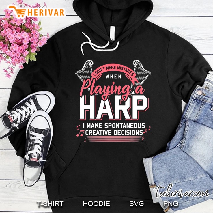 Harpist Harp Hoodie