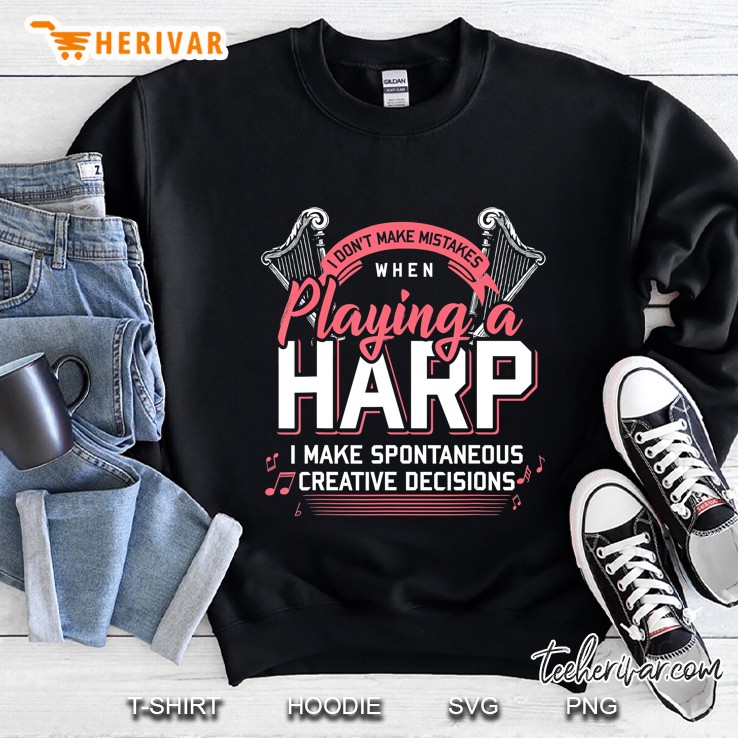 Harpist Harp Sweatshirt