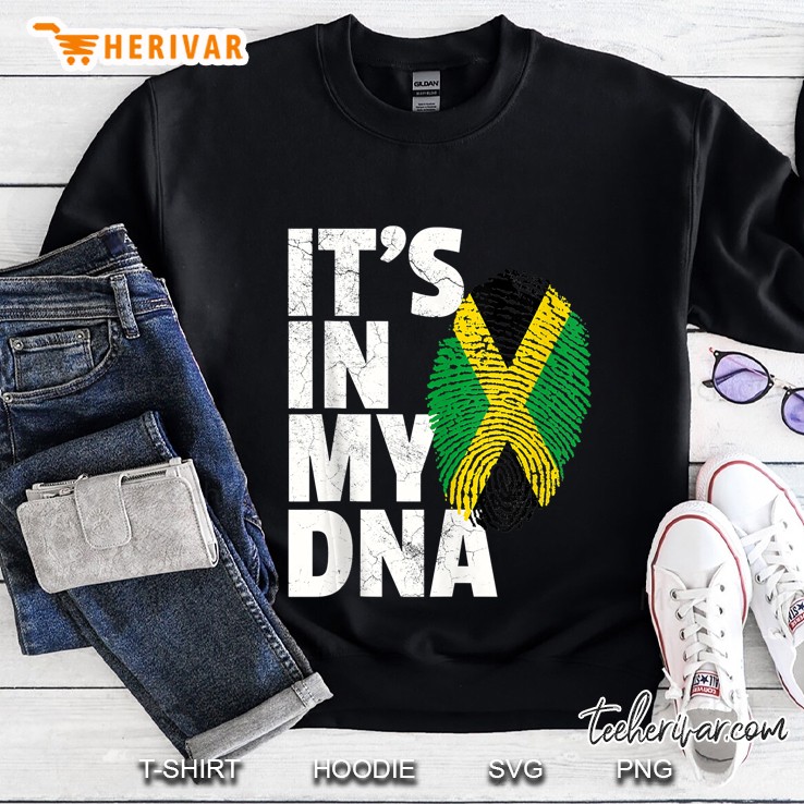Jamaica Flag Jamaican Pride Dna Men Women Island Gift Tank Top Sweatshirt