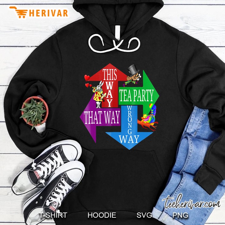 Madhatter Alice In Wonderland-Men Women Kids Hoodie