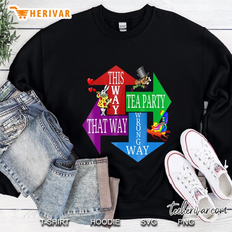 Madhatter Alice In Wonderland-Men Women Kids Sweatshirt
