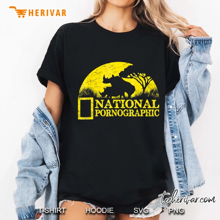 National Pornographic Funny Graphic Novelty Animal Shirt Hoodie