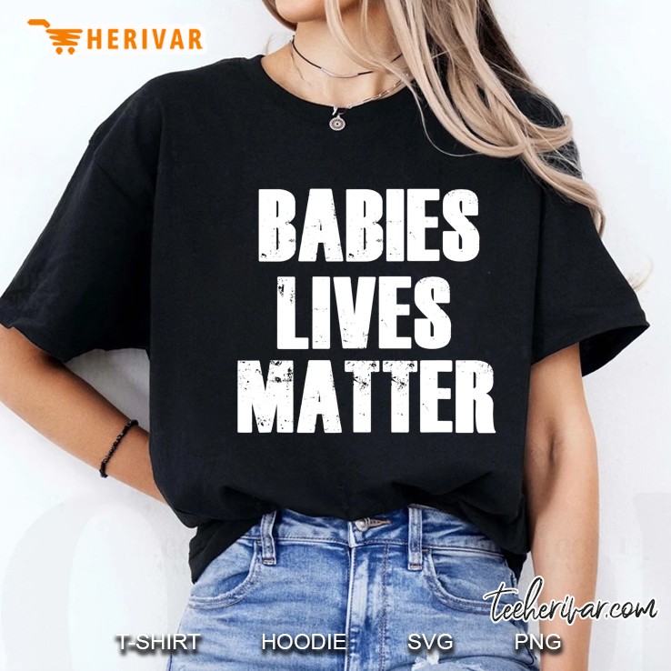 Pro Life Anti Abortion Fetal Babies Lives Matter Protest Tee Ladies Tee