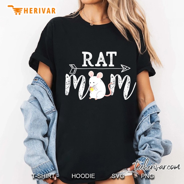 Rat Mom Vintage Chinese 2020 New Year Of Rats Hoodie