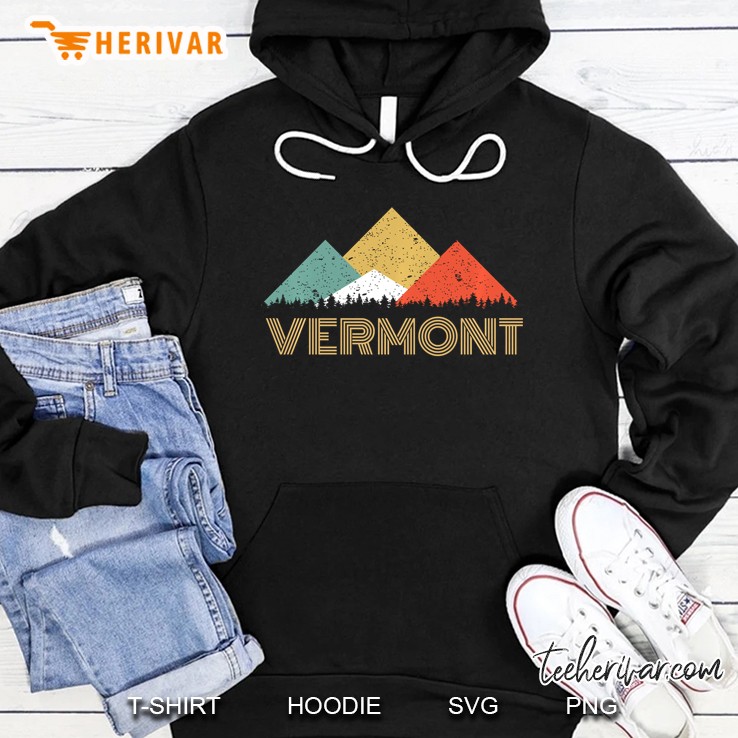 Retro Vermont Mountain For Men Women And Kids Mugs