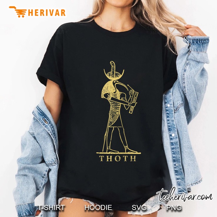 Thoth God Of Magic Ancient Egypt Mythology Ankh Tank Top Ladies Tee