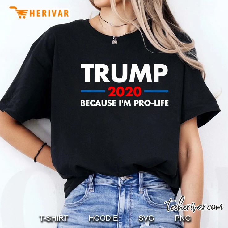 Trump 2020 Pro-Life Premium Ladies Tee
