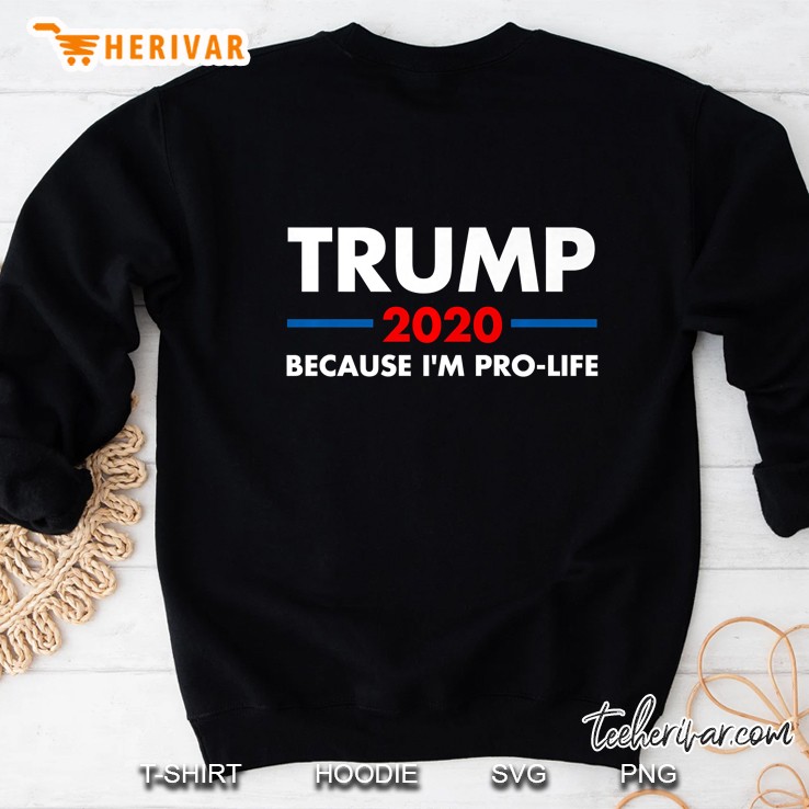 Trump 2020 Pro-Life Premium Sweatshirt