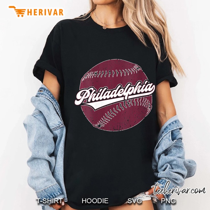 Philadelphia Baseball Philly Pride Vintage Phillie Gift Hoodie