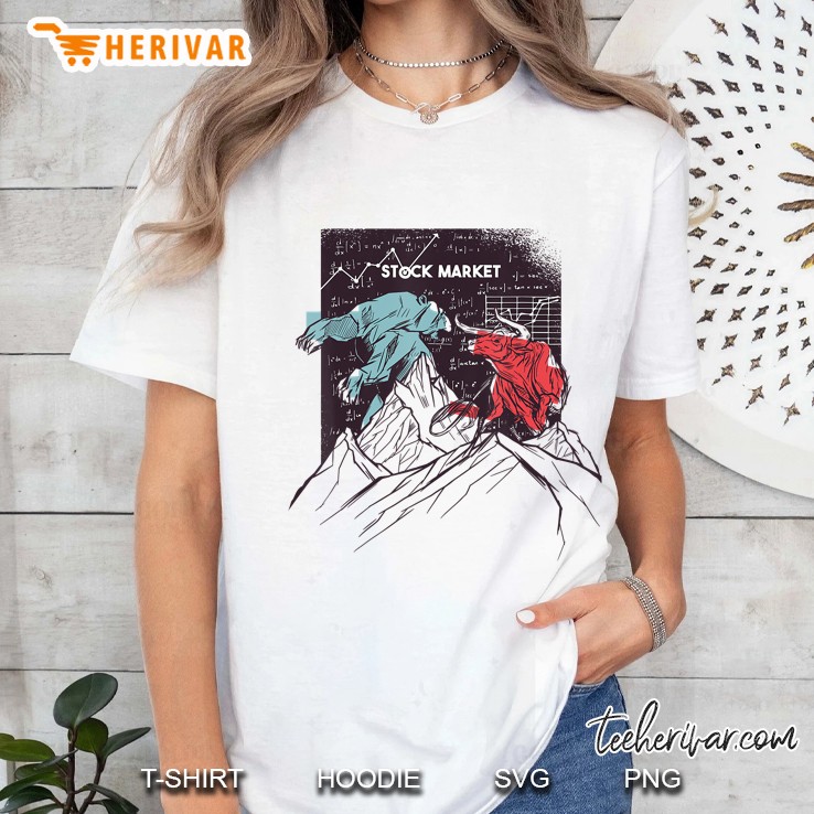 Bull And Bear Market Passive Income With Stocks Investor Ladies Tee